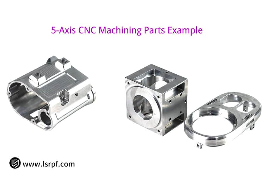 أجزاء معقدة تُظهر قدرات التصنيع بخمسة محاور من إنتاج شركة LS Manufacturing