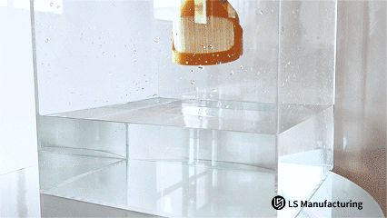 3D 프린팅 복잡한 조각 수용성 지원 Fabrication.gif