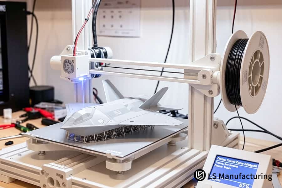 Industrial 3D printing DFM process optimizes part orientation for metal powder cost savings.