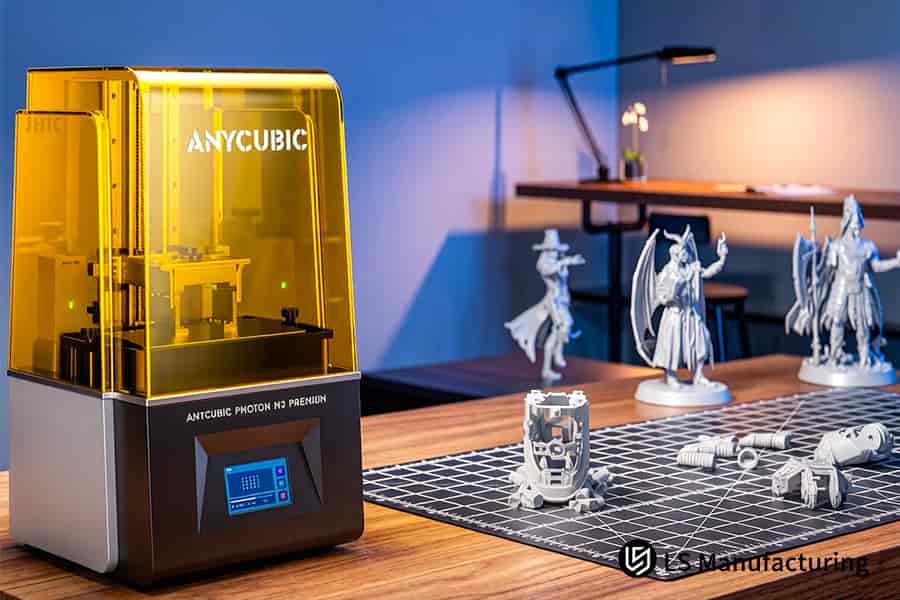 この樹脂3Dプリントサービスは、透明な感光性樹脂を用いて、デスクトップ上で精巧なミニチュアモデルを製作します。