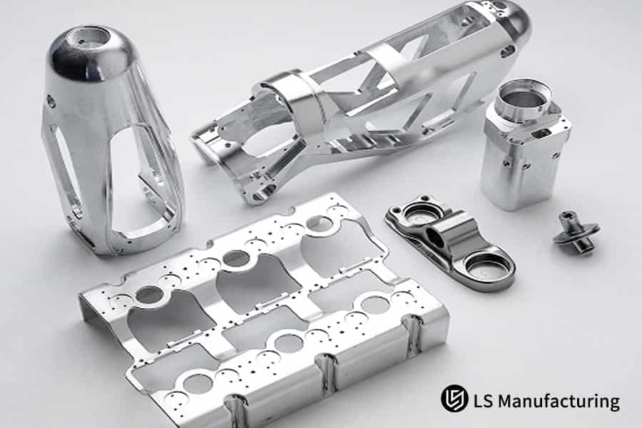 5-axis CNC manufacturing of metallic components by LS Manufacturing