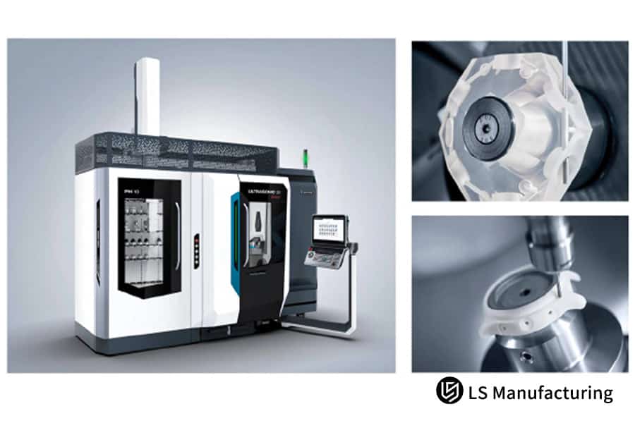 5-осевая обработка с автоматизированным обслуживанием ячейки от LS Manufacturing