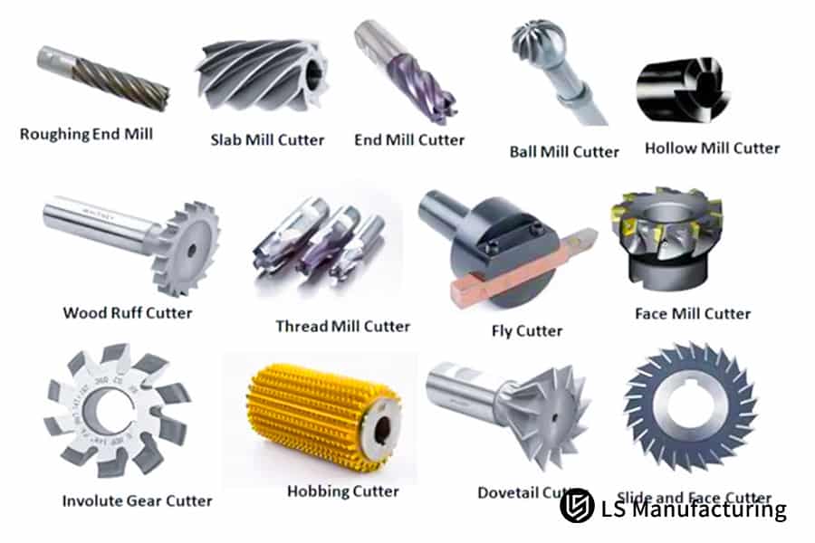Una colección completa de fresas de LS Manufacturing