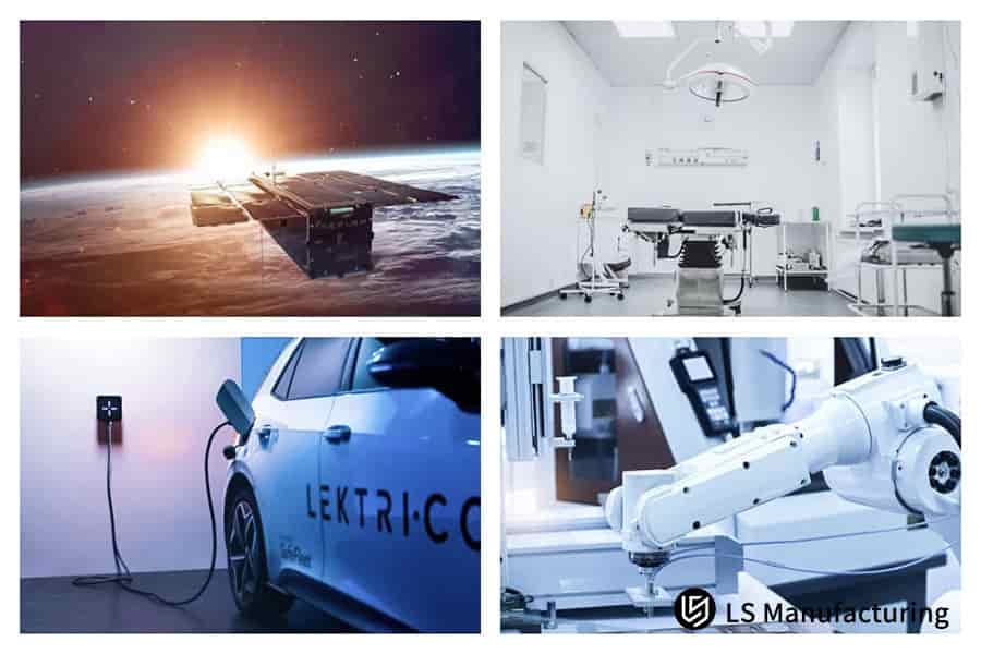 Applications de fabrication avancée et de prototypage rapide par LS Manufacturing