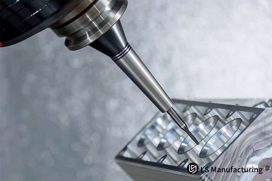 Aircraft parts machining with multi-axis CNC technology by LS Manufacturing