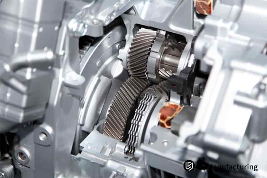 Close-up cutaway view of automotive gear assembly design by LS Manufacturing.jpg