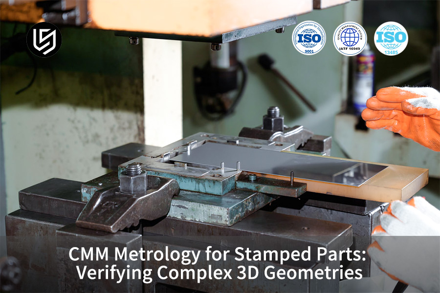 CMM metrology verifies complex 3D geometries