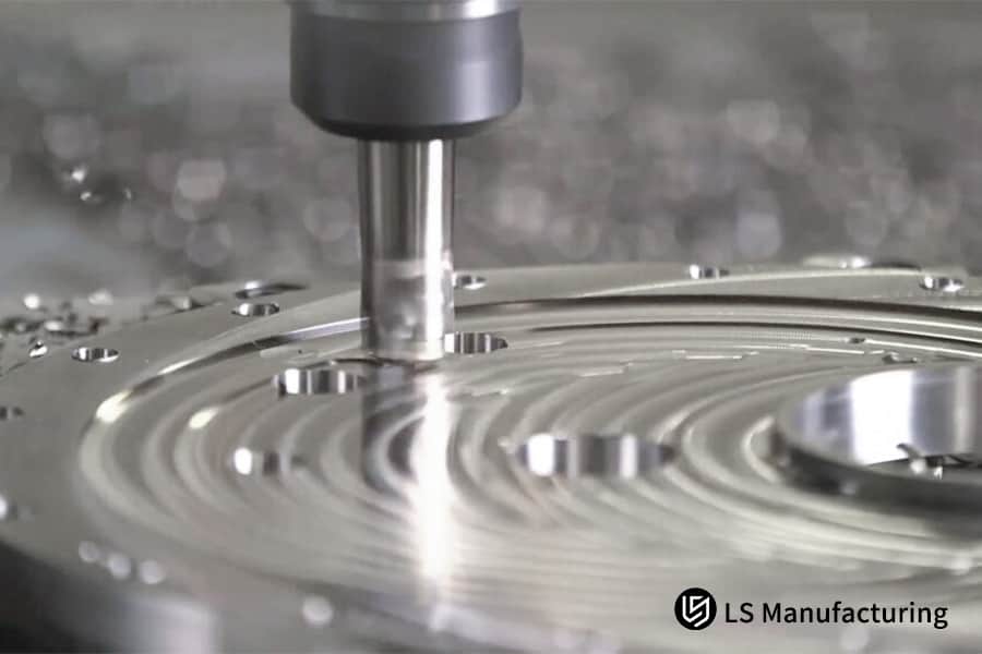 عملية طحن سطحية باستخدام الحاسوب (CNC) للحصول على أفضل تشطيب سطحي على الألومنيوم من شركة LS Manufacturing.jpg