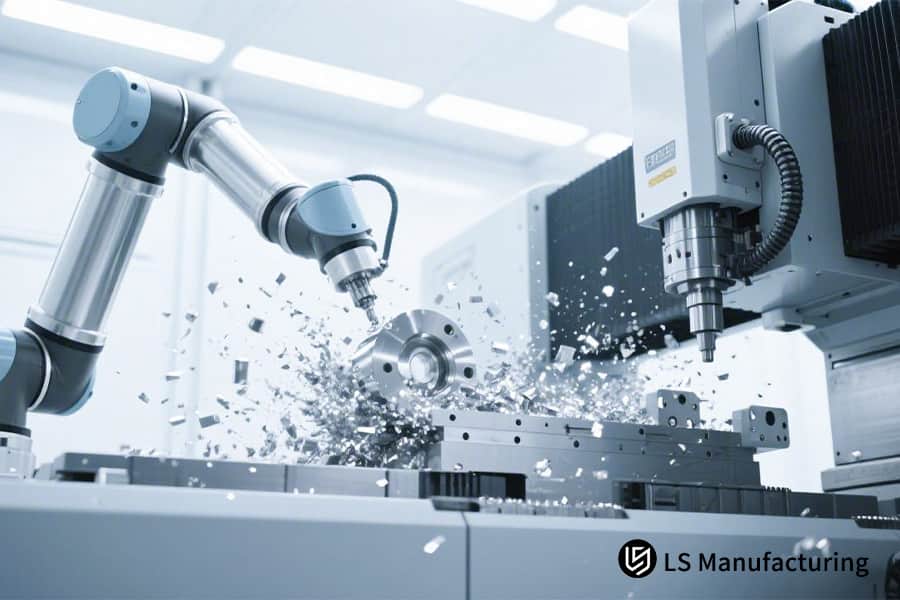 Corte de aleaciones de alta resistencia con CNC de precisión para la fabricación de componentes médicos y aeroespaciales.