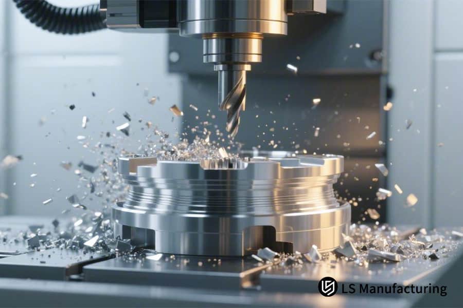 Procesamiento de piezas de aleación de aluminio de alta tolerancia para servicios de mecanizado CNC de precisión de fabricación aeroespacial y médica.