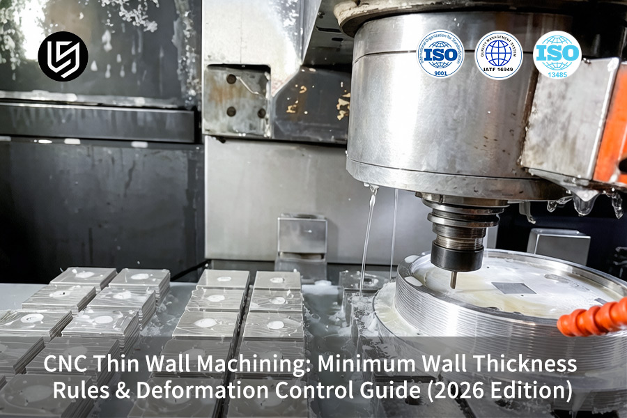 CNC machining aluminum alloy enclosures following minimum wall thickness rules for electronics.