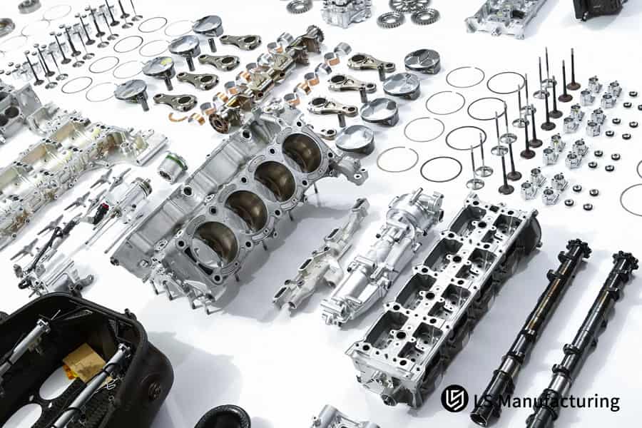 servizio di lavorazione CNC di precisione per parti di automobili