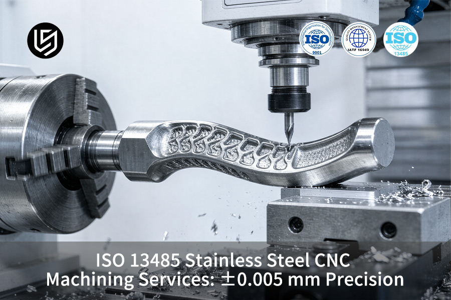 Las piezas personalizadas de acero inoxidable cortadas mediante CNC utilizan placas óseas de 316lvm con una tolerancia de ±0,005 mm para implantes ortopédicos.