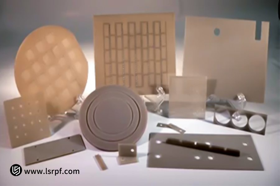 CNC machining precision custom ceramic parts for industrial, electronic, and medical equipment applications.