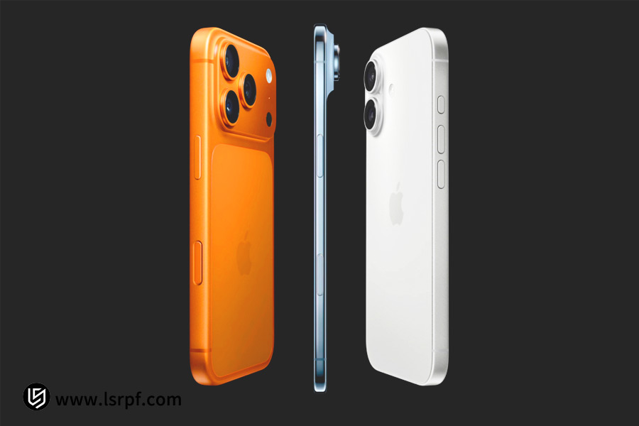 Showing Grade 5 titanium and aluminum substructure for smartphone design and material comparison.