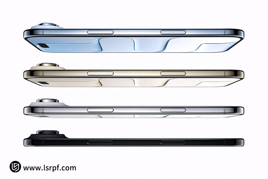 Showcasing Grade 5 titanium and aluminum substructure for premium smartphone manufacturing and material comparison.