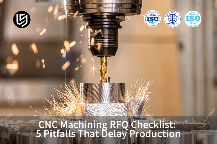 Mecanizado CNC de cilindros de aluminio para una preparación precisa de la lista de verificación de RFQ.