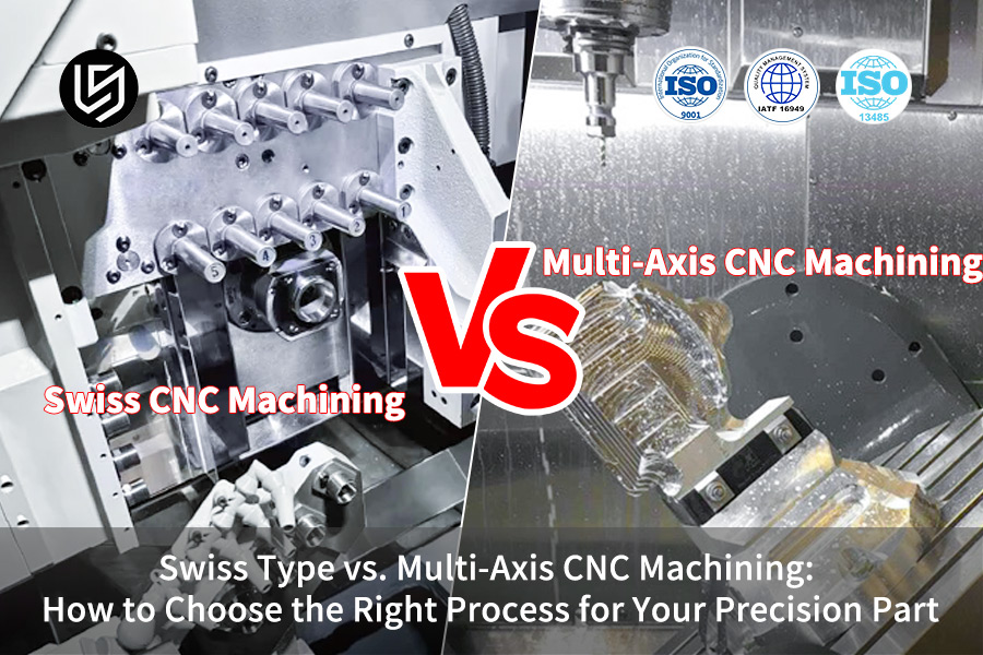 Comparing Swiss and multi-axis CNC processes for high-tolerance medical and aerospace component selection.