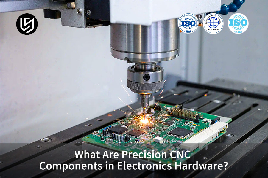 La lavorazione CNC fora un circuito stampato assemblato con una precisione di ±0,02 mm, realizzando componenti CNC di precisione nell'hardware elettronico.