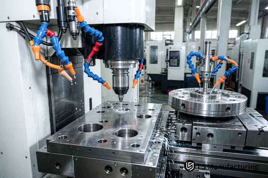 CNC machining tolerance standards guide controls ±0.005 mm.