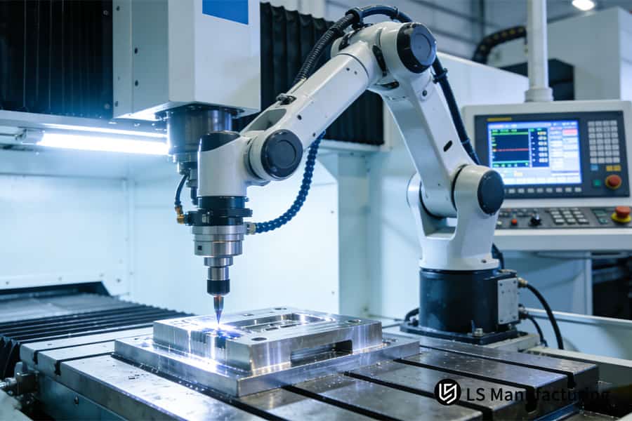 Production de supports de précision personnalisés pour le contrôle des vibrations en acier inoxydable à haute tolérance pour les systèmes de stabilité de capteurs robotiques.