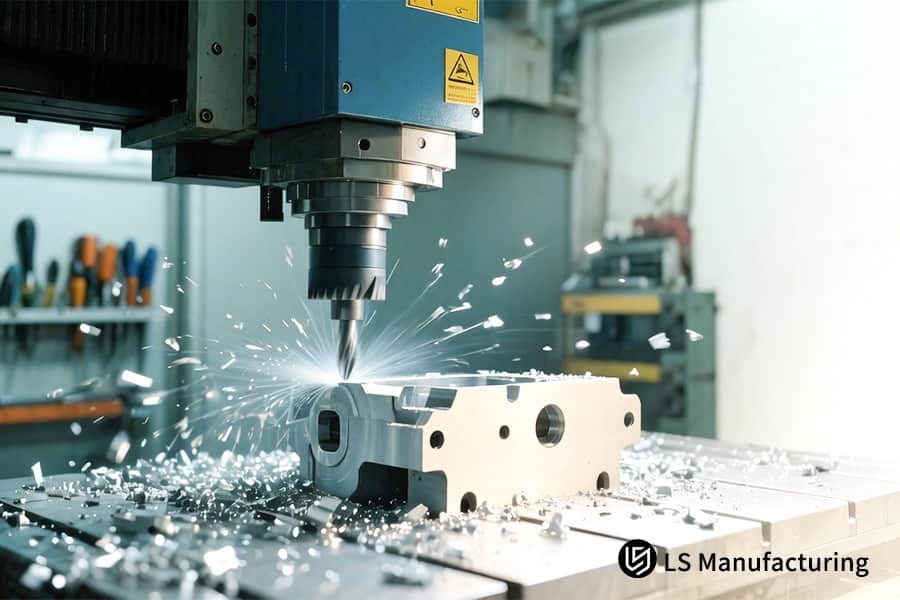 Выполнение фрезерной обработки на станках с ЧПУ сложных деталей из металлических сплавов с жесткими допусками для специализированного высокотехнологичного производства.