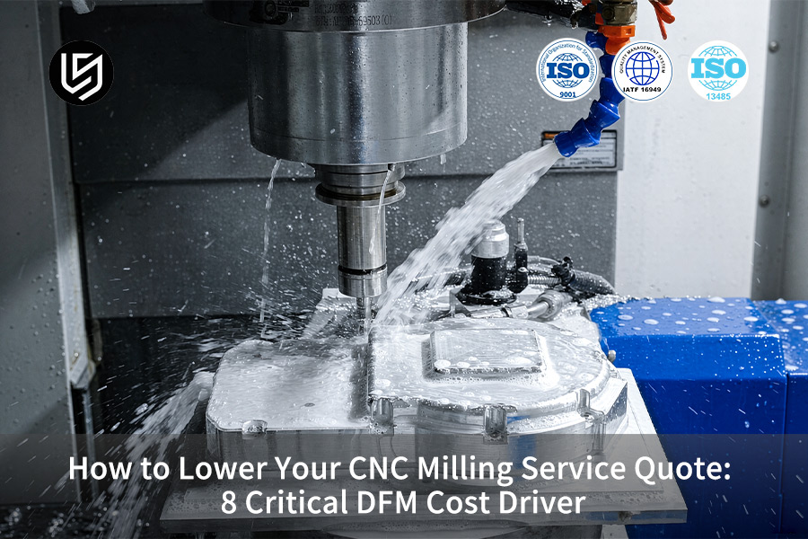 CNC milling DFM cost drivers reduce quote for hydraulic valve body.