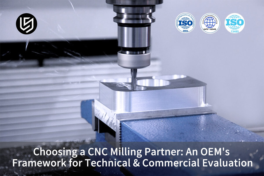 OEM 製造のための技術的および商業的フレームワークを通じて、高精度 CNC フライス加工サプライヤーを評価します。