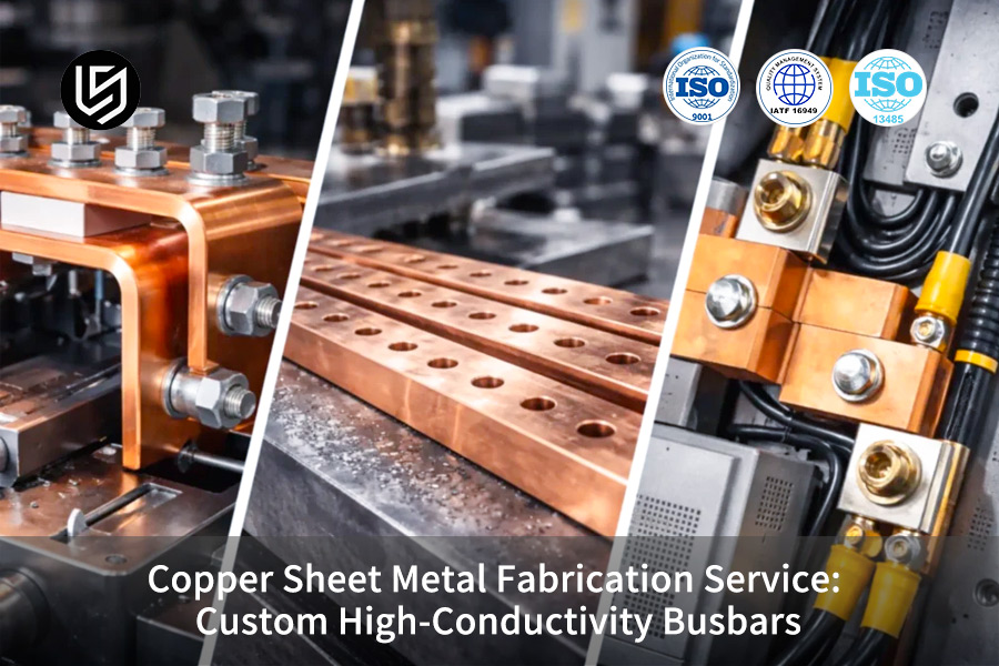 Custom busbar fabrication components on display