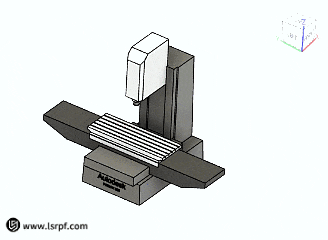 Сложная геометрия с перемещением по осям A, B и C от LS Manufacturing