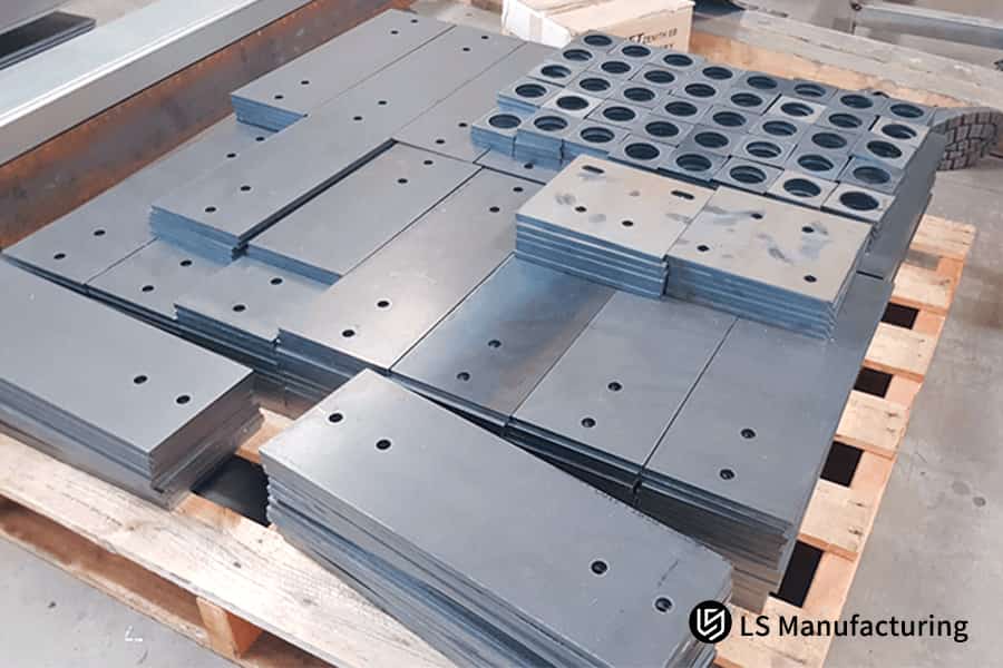Pièces en acier galvanisé sur mesure pour la production