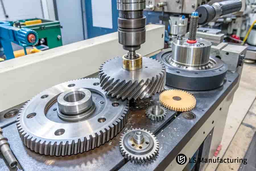 Fabricação de engrenagens personalizadas