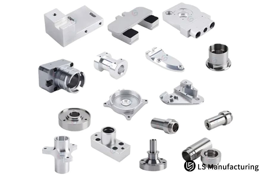 Composants usinés divers pour applications industrielles par LS Manufacturing