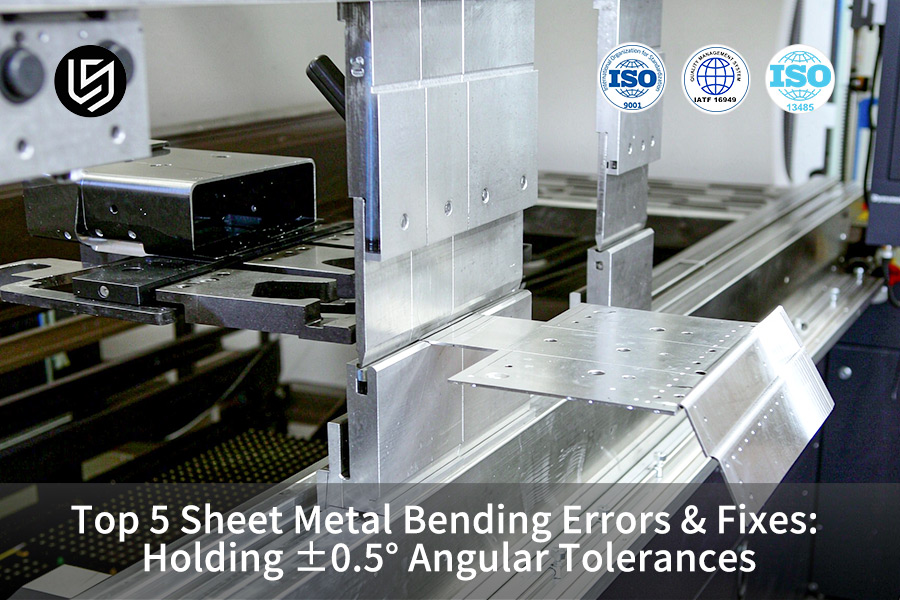 Metal bending precision sheet metal bending service holds ±0.5° tolerance.