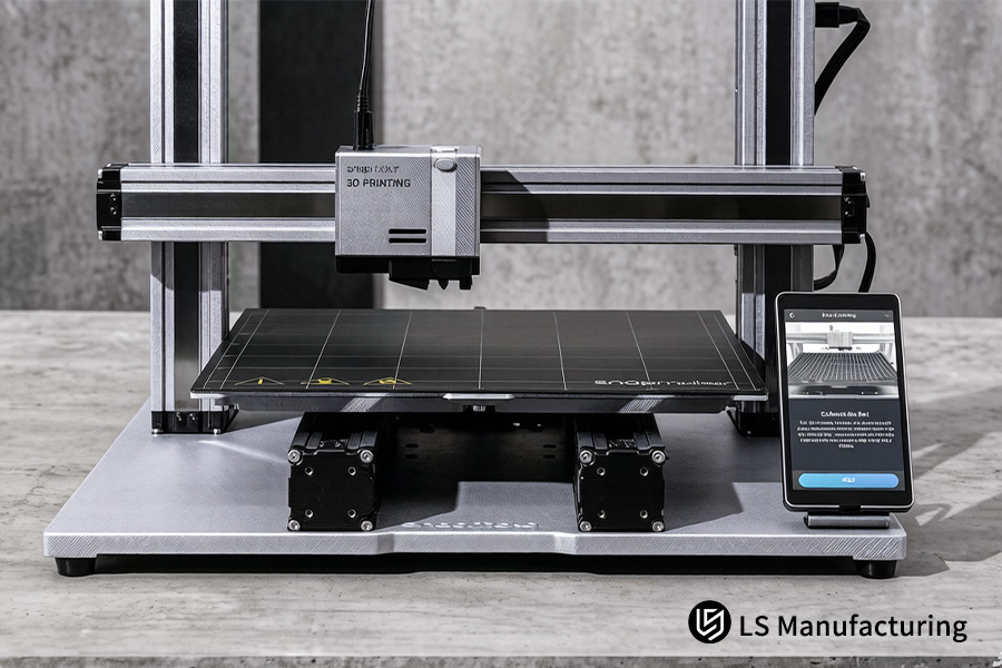 Il livellamento automatico del piano calibra la piattaforma di stampa 3D FDM per un'adesione precisa degli strati.