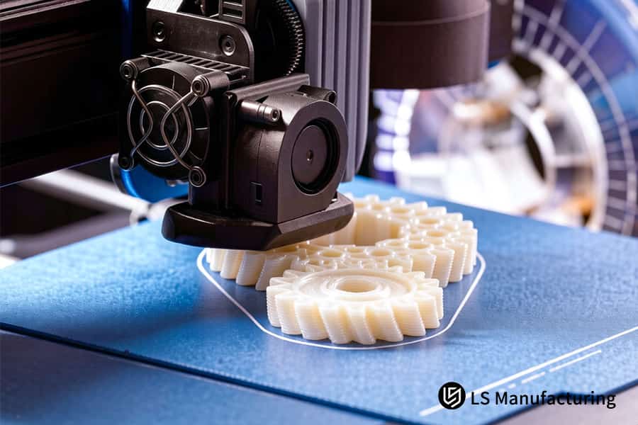 Real micro-image showing the uniform 35% continuous carbon fiber distribution in the polyamide 12 matrix.