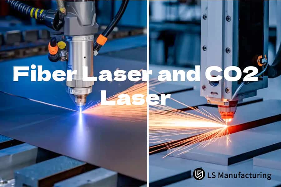 Fiber or CO2 lasers for aluminum stainless