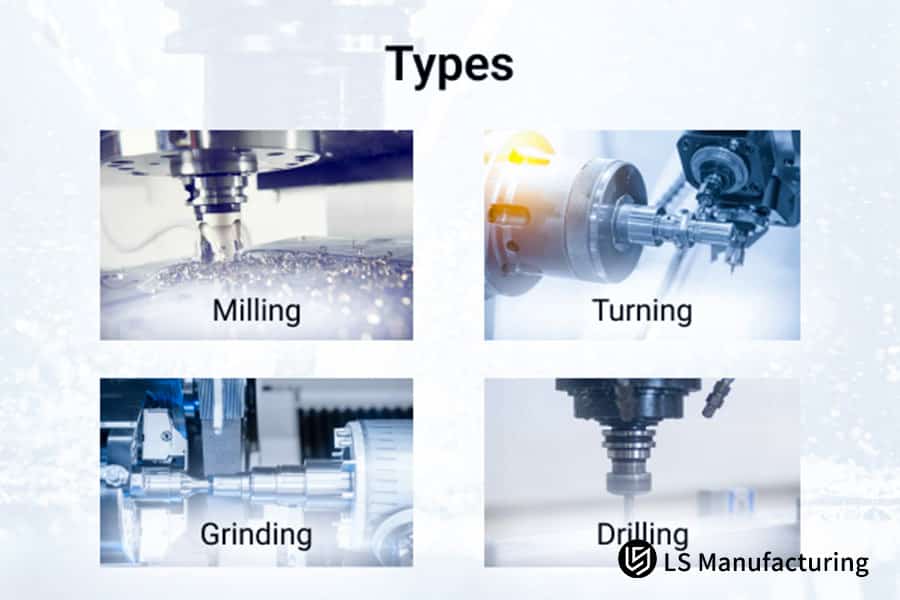 Seis máquinas CNC principais para fabricação personalizada da LS Manufacturing.