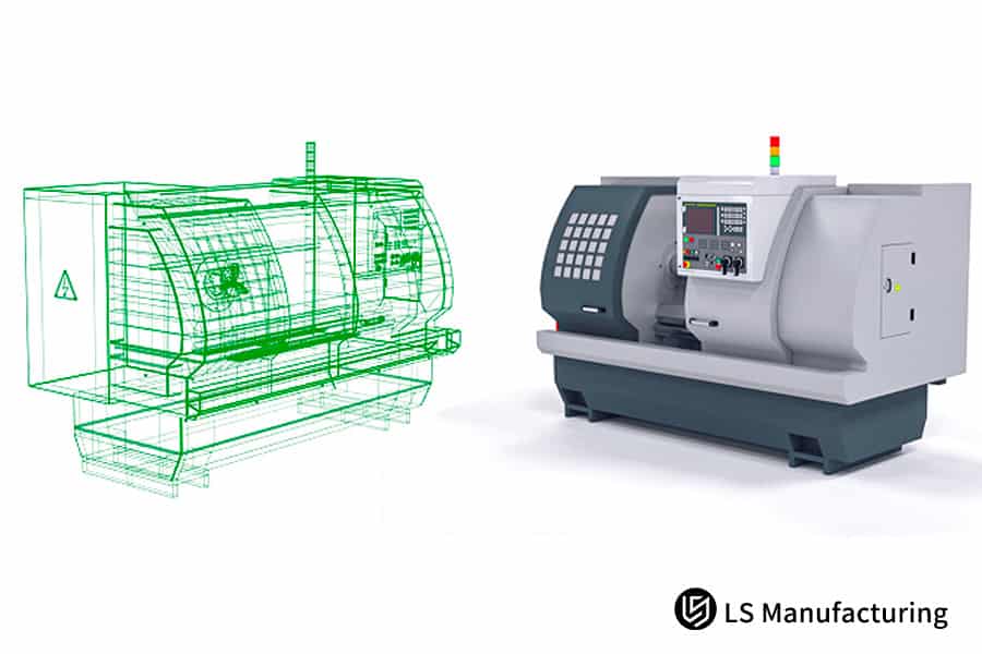 From digital design to CNC-machined product by LS Manufacturing
