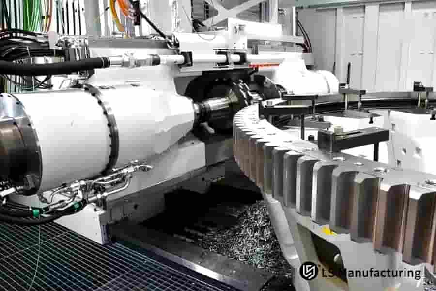 産業用動力伝達装置製造サービスのための精密高強度鋼ギアの機械加工。