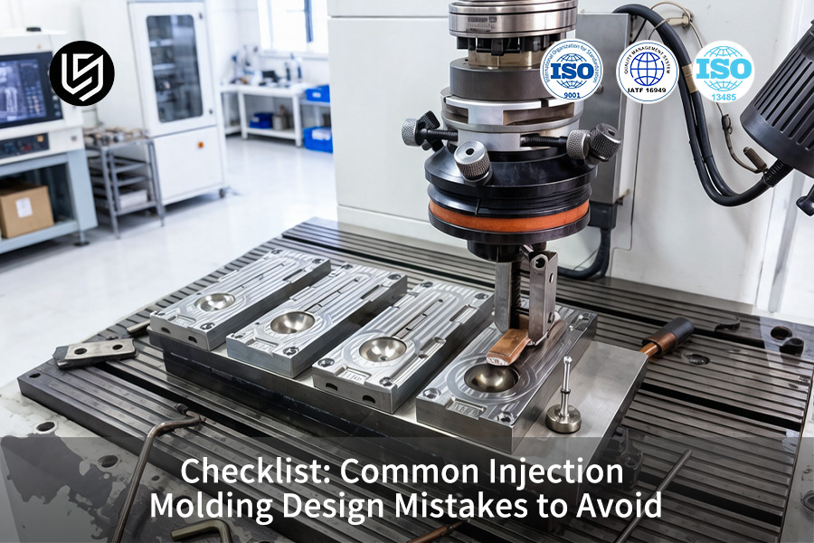 Custom Injection Molding Service assembles steel mold base plates for custom plastic part manufacturing.