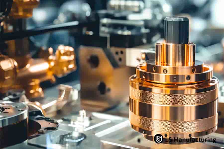 Intricate brass component for industrial machining applications by LS Manufacturing.jpg