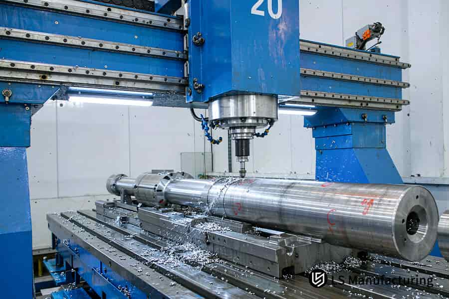大型零件数控加工服务可实现 Ra 0.8 微米。