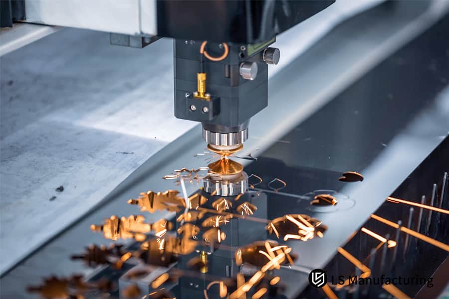 Laser cutting service optimizes nesting