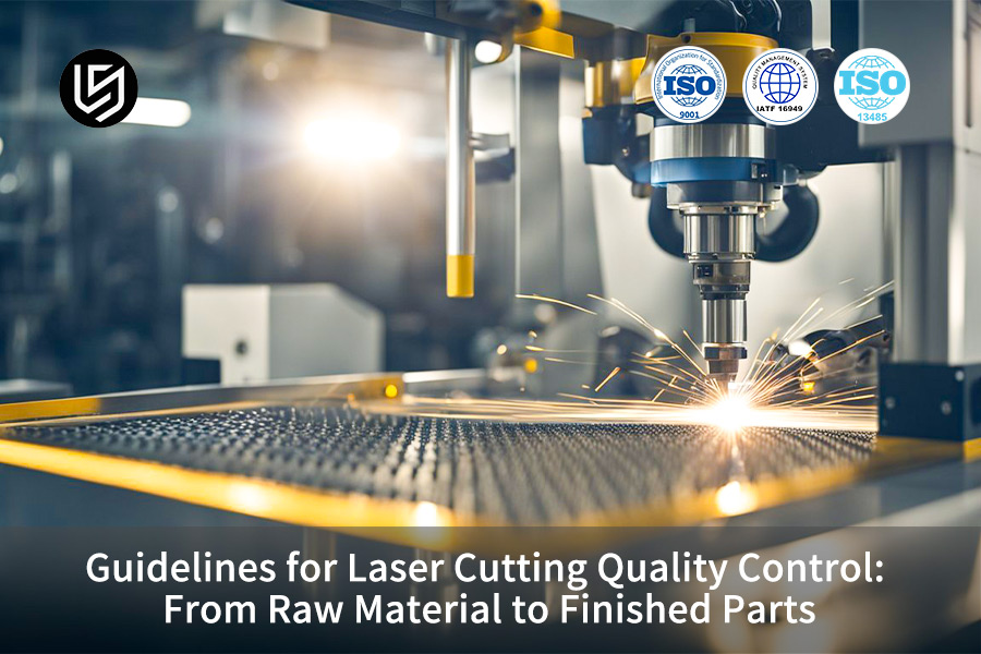 Quality control ensures flawless finished parts