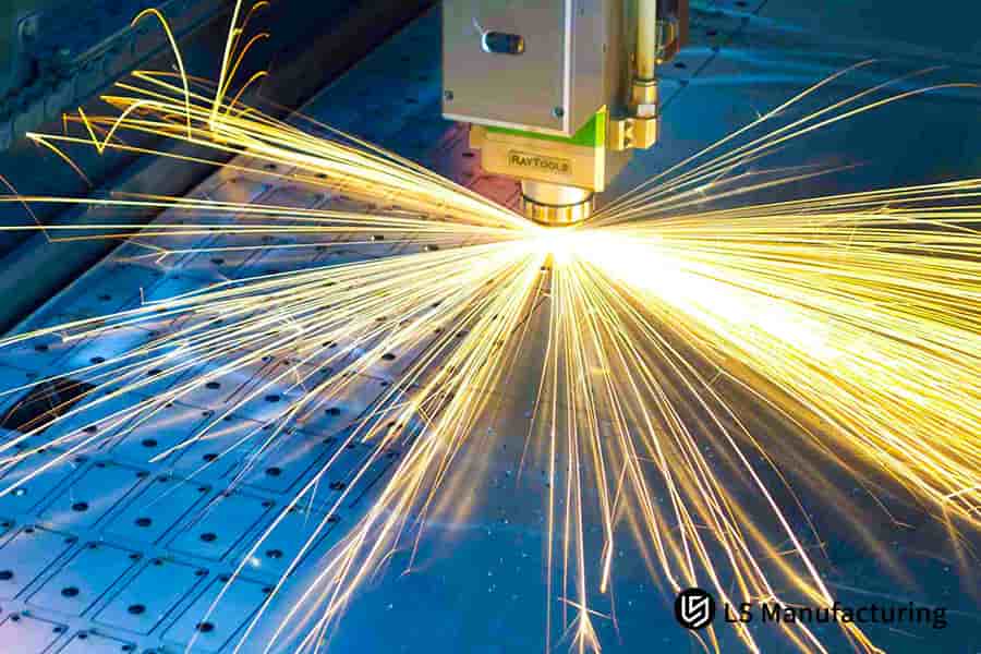 Laser cutting thermal stress causes warpage