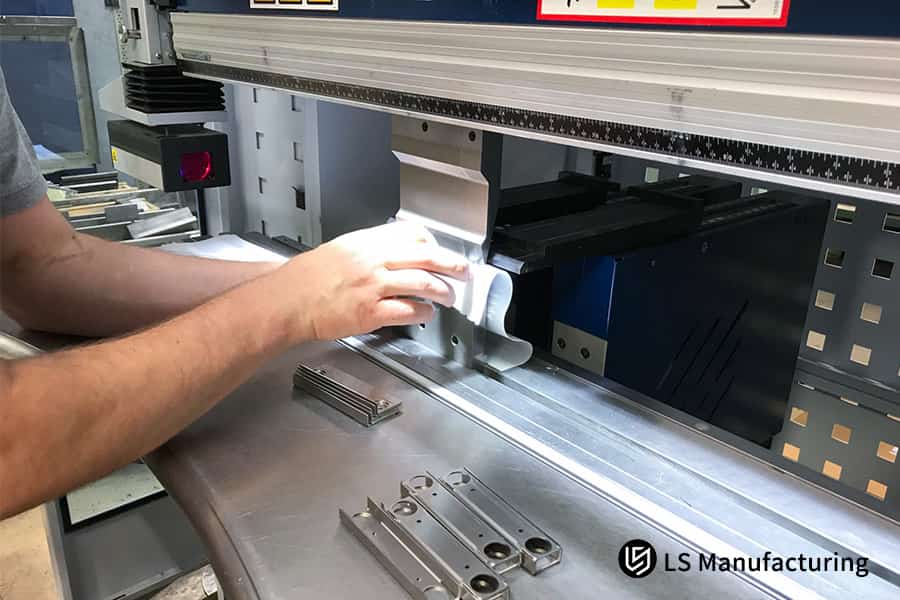 A low cost custom bending​ operation underway