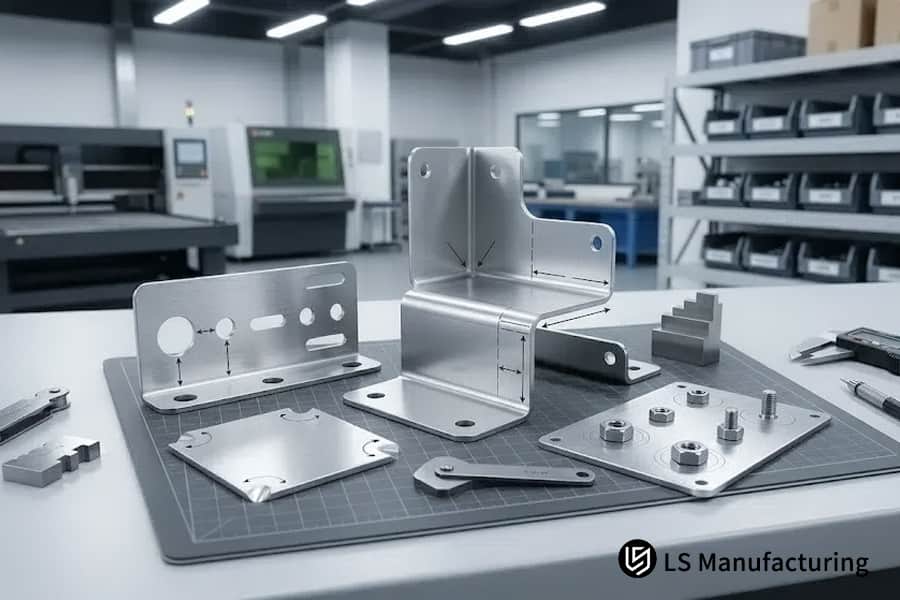 Smooth metal parts from mark-free tooling