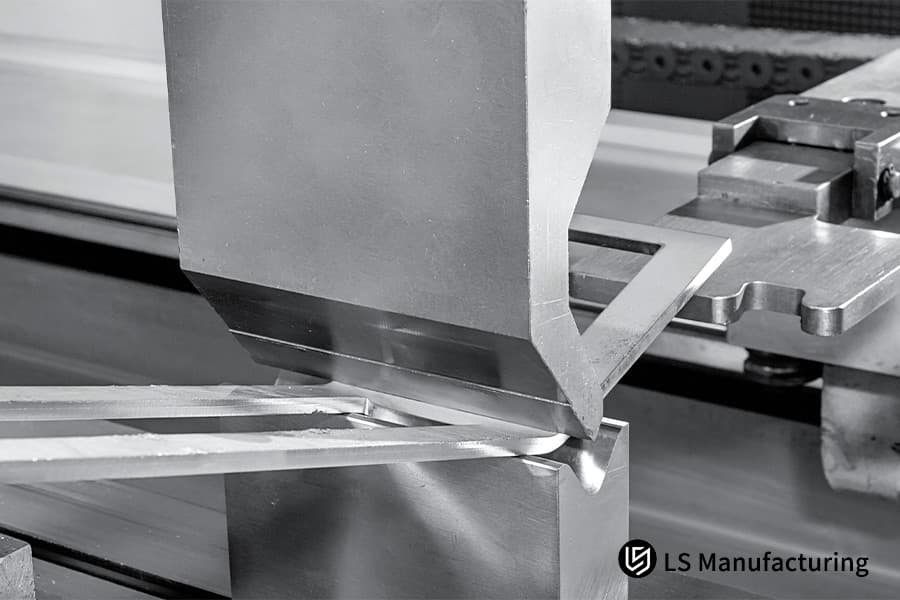 A bending service supplier's machine in action