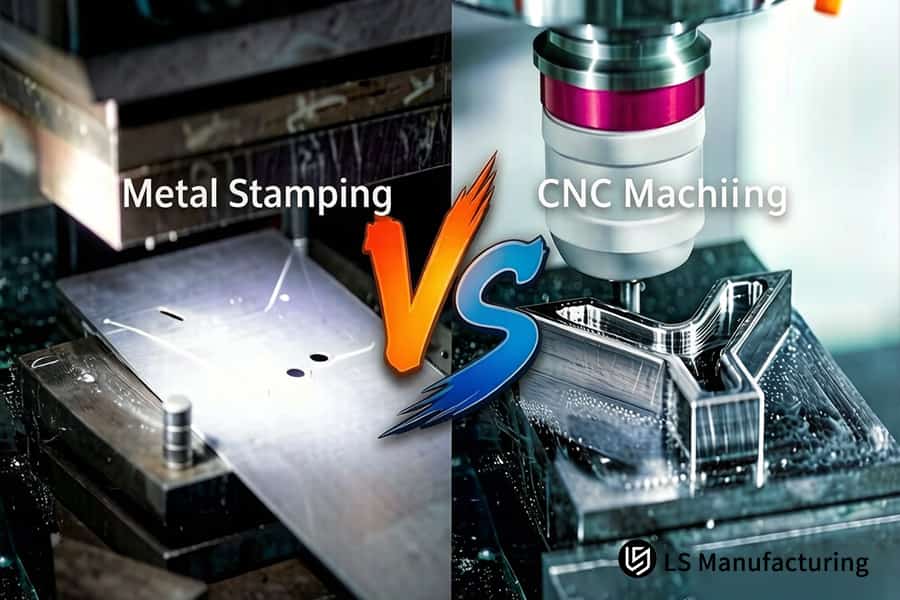 Il confronto tra lo stampaggio dei metalli e la lavorazione CNC mostra gli stampi che formano lamiere di acciaio inossidabile per pannelli automobilistici.